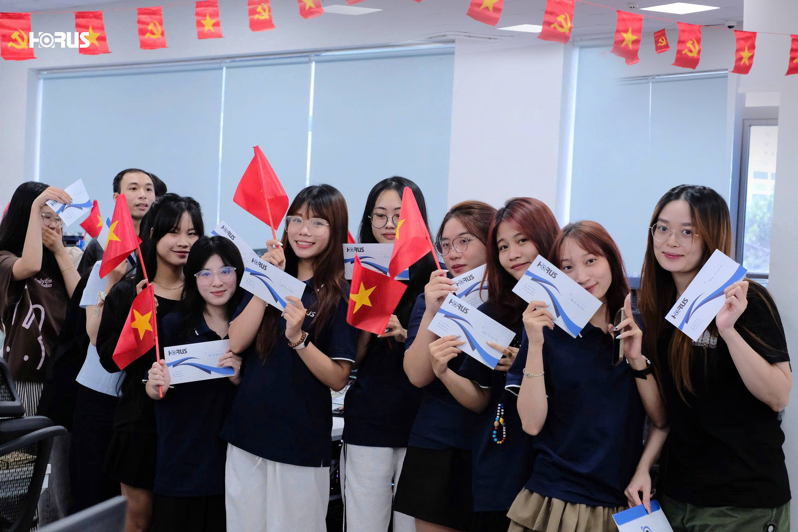 Horus Celebrates Vietnam's National Day – A Vibrant Sea of Red